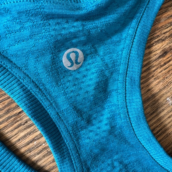 Lululemon gray swiftly tech tank top 8 shirt - Picture 3 of 4